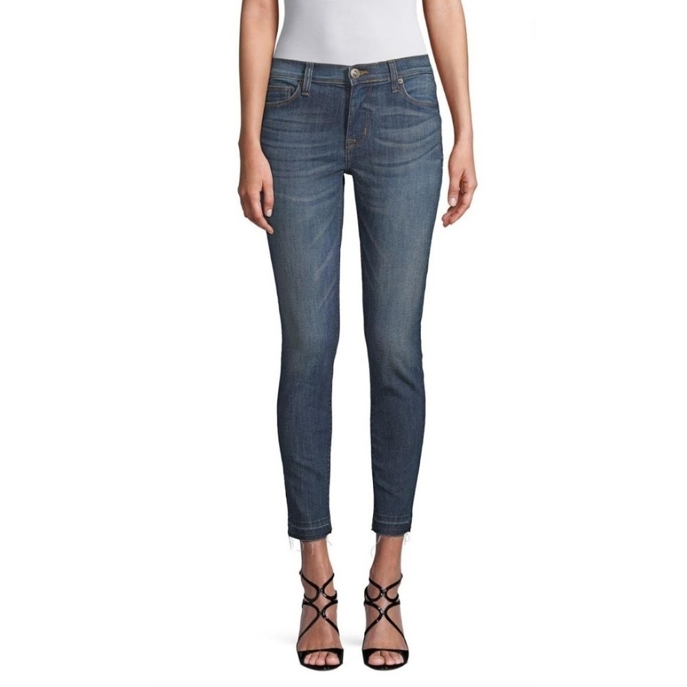 Hudson Jeans Cropped Skinny Jeans